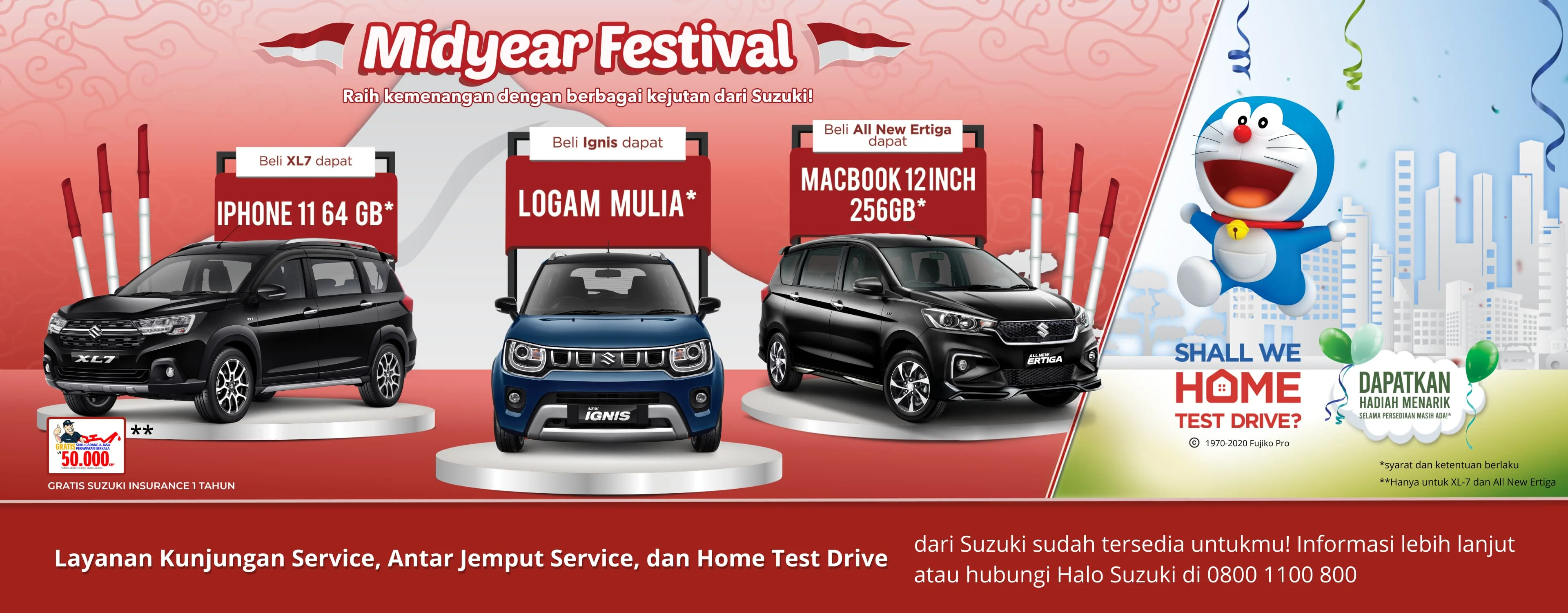 Rayakan Kemerdekaan Ri Suzuki Jor Joran Berikan Banyak Promo