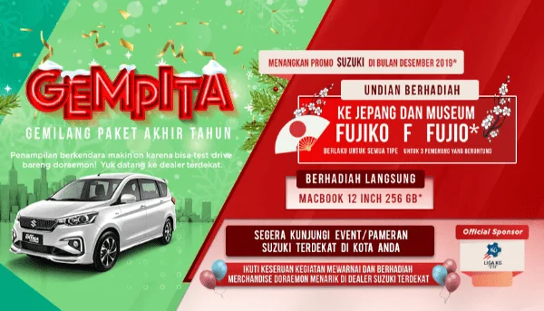 Sambut Akhir Tahun Suzuki Tawarkan Program Gempita Thumb