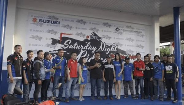 Saturday Night Ride Tahun 2019 Suzuki Jadi Sorotan Di Manado Thumb