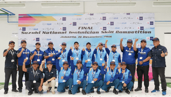 Suzuki Cetak Teknisi Terbaik Lewat National Technician Skill Competition 2018 Thumb