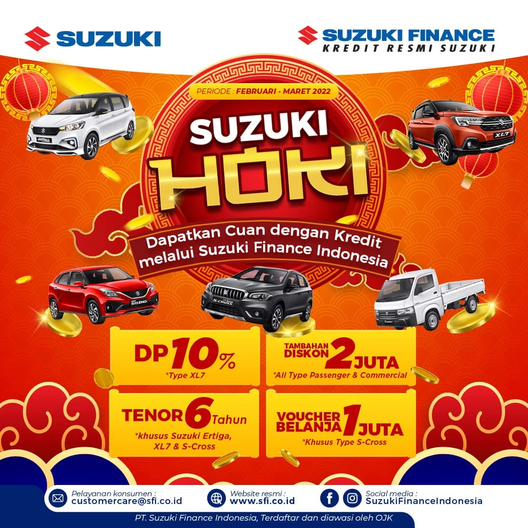 Suzuki Hoki Program Promosi Menarik Dari Suzuki Finance Indonesia1